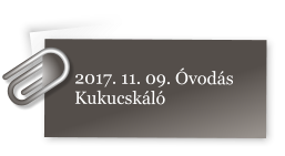 2017. 11. 09. vods Kukucskl